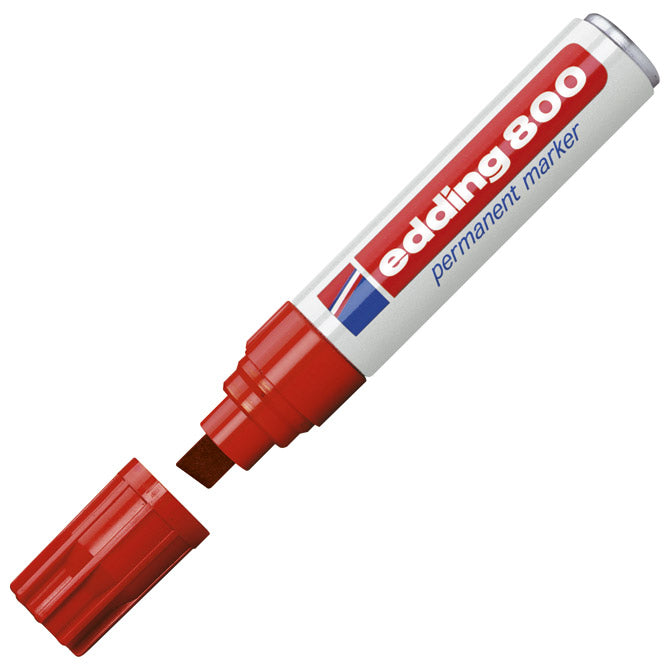 Marker permanentni 4-12mm edding 800 crveni