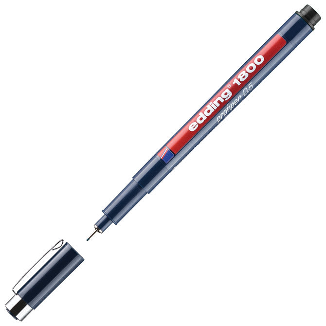 FLOMASTER ZA TEHNIČKO CRTANJE PROFIPEN 0,5MM EDDING 1800 CRNI