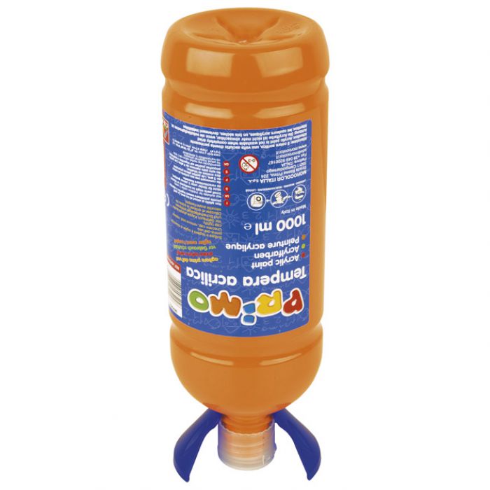 BOJA TEMPERA  1LITRA PRIMO 203TL1000250 NARANČASTA