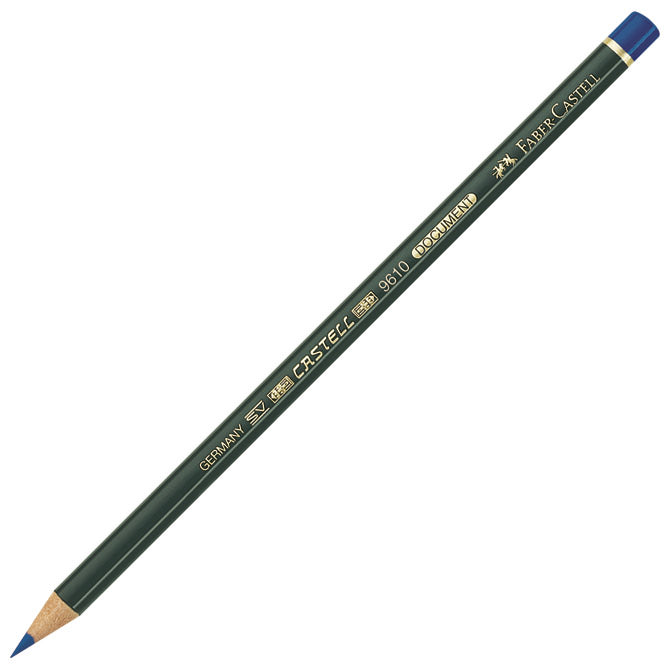SVINČNIK GRAFITNI DOCUMENT 9610 KOPIR FABER CASTELL 119151 MODRA