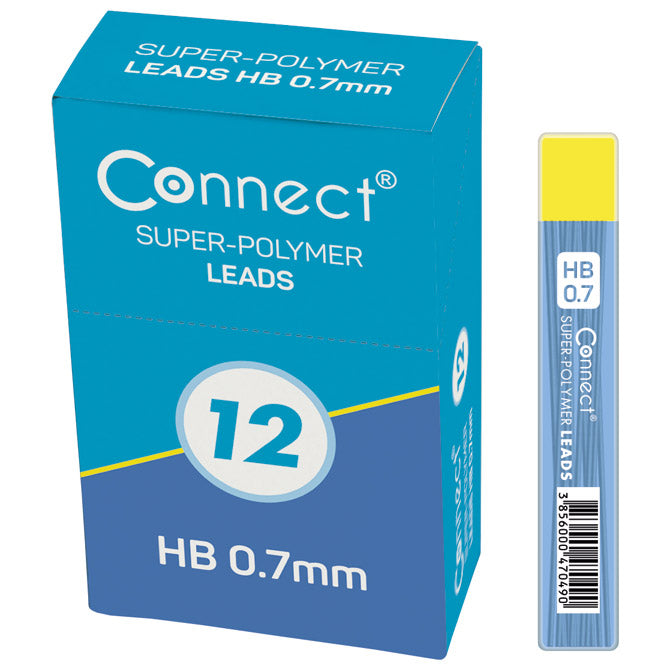 MINA 0,7MM HB SUPER POLIMER 1TUBA CONNECT