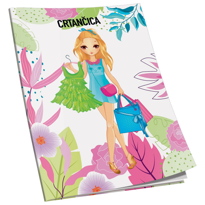 OBRAZAC ŠKOLSKI CRTANČICA ZA 1RAZRED PREMIUM CONNECT GIRL