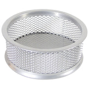 čaša za spajalice metalna žica fi-9,5xh-3,2cm ld01-199 fornax srebrna