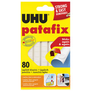 Lepilni blazinice 65g 80x Patafix UHU 48810 belo blister