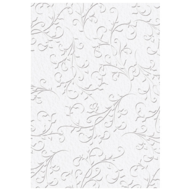 PAPIR UKRASNI S UZORKOM A4 220G PK20 PRIMAVERA FIRENZE HEYDA 20-47726 35 BIJELI