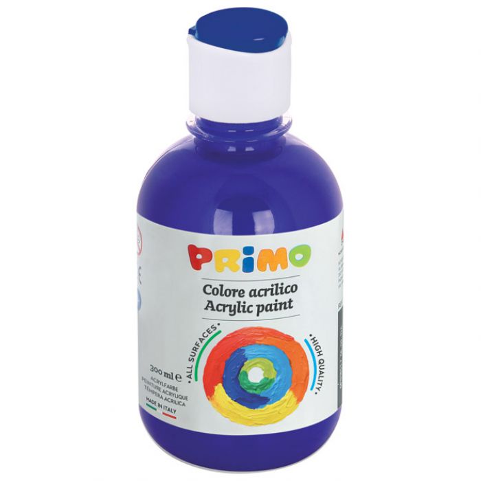 BOJA TEMPERA AKRILNA 300ML PRIMO 400TA300500 PLAVA ULTRAMARIN
