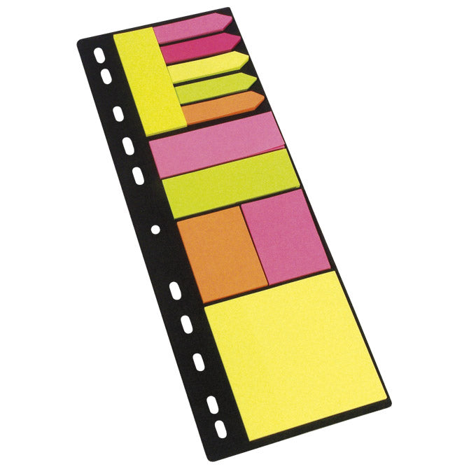 BLOK SAMOLJEPLJIV ULOŽNI ZA A4 (11BLX25L) PAPIR GLOBAL NOTES 8748-09 SORTIRANO BLISTER