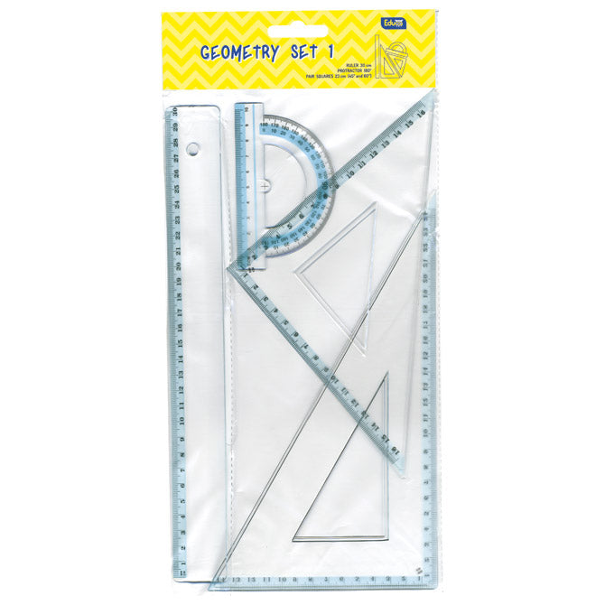 GEOMETRIJSKI KOMPLET GT1 VELIKI EDUCA BLISTER