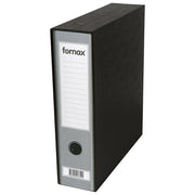 REGISTRATOR A4 ŠIROKI U KUTIJI PRESTIGE FORNAX 402339 (13466) METALIK SREBRNI