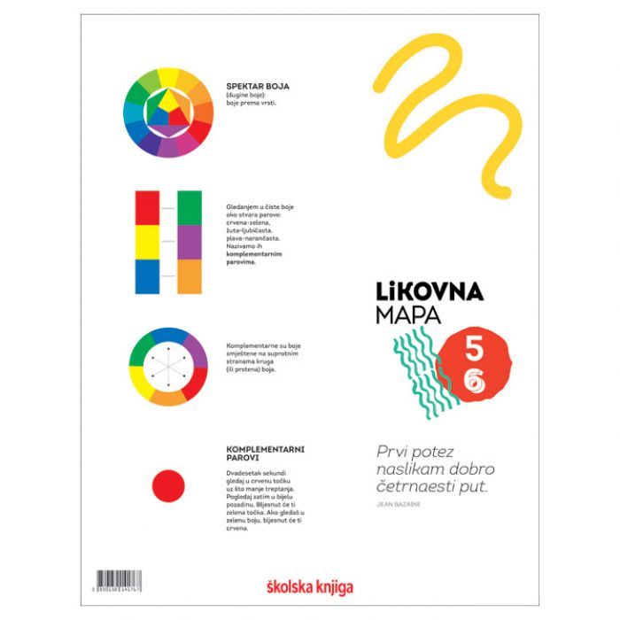 MAPA LIKOVNA  PLUS  KOLAŽ V-VI RAZRED UMJETNOST I JA ŠKOLSKA KNJIGA