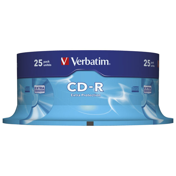 CD-R 700/80 52X SPINDL DODATNA ZAŠČITA PK25 VERBATIM 43432