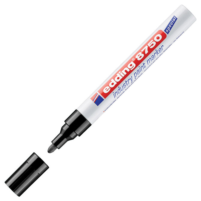 MARKER INDUSTRIJSKI LAKIRAJUĆI 2-4MM EDDING 8750 CRNI