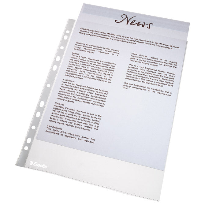 MAPI ULOŽNI A4 38MY PP MAT COPY SAFE PK100 ESSELTE 56171