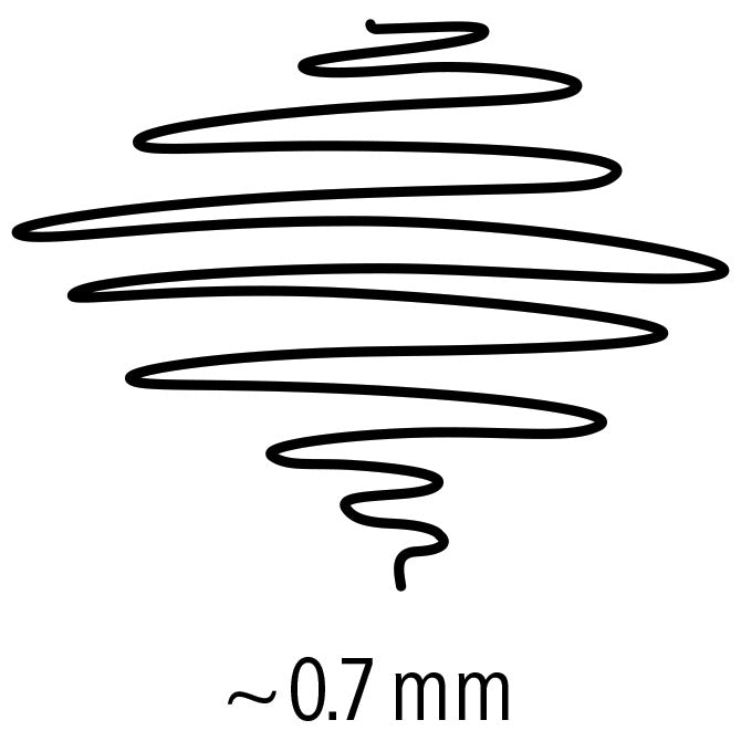 Flomaster za tehničko crtanje 0,7mm pigment liner staedtler 308 07-9 crni