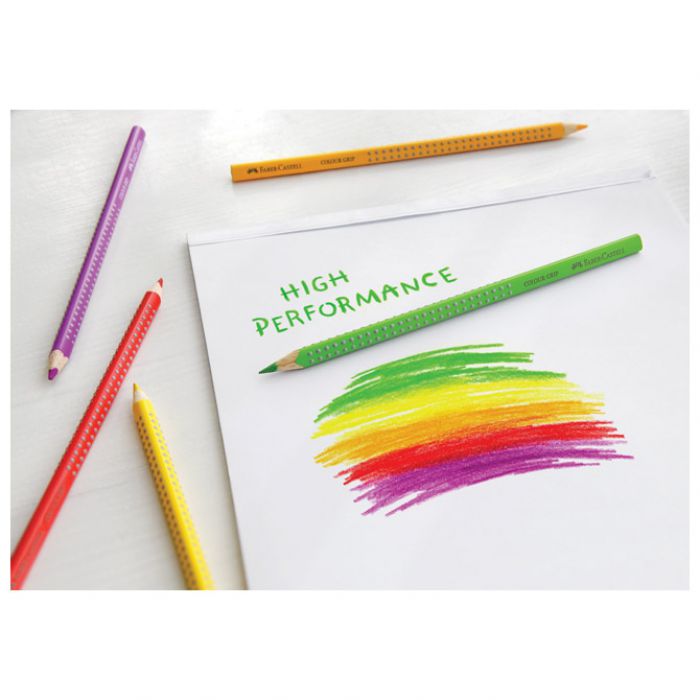 BOJE DRVENE  22BOJE GRIP 2001 PLUS 2OLOVKE GRAFITNE GRIP 2001 FABER-CASTELL 201540