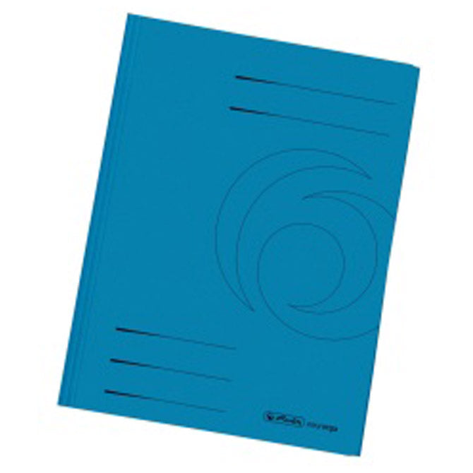 FASCIKL KLAPA KARTON RECIKLIRANI A4 HERLITZ 11076452 PLAVI