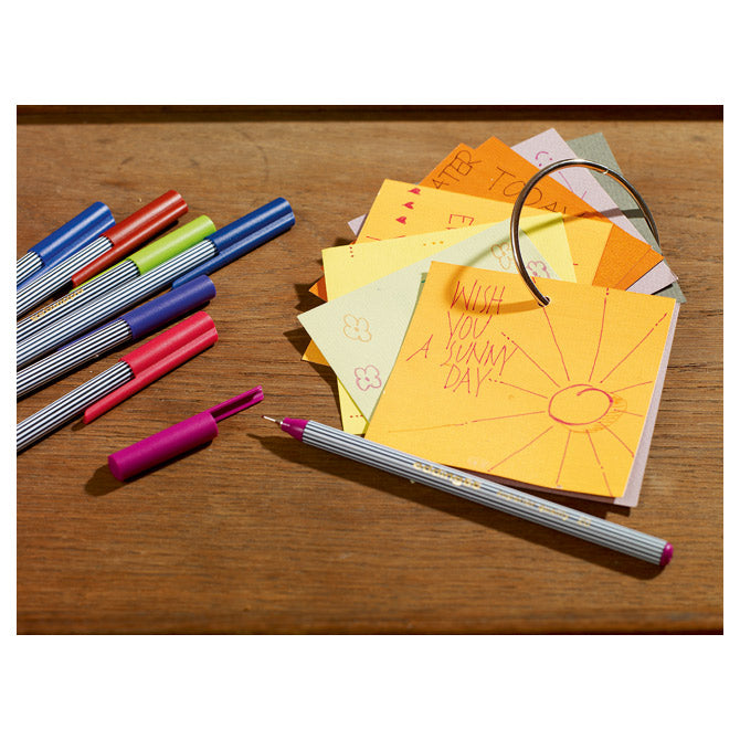 Flomaster fineliner 0,3mm edding 55 modri