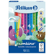 BOJE DRVENE  12BOJA JUMBO COMBINO PELIKAN 811194 BLISTER