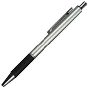 Olovka kemijska metalna grip ycp6016 sofia sha.srebrna/crna