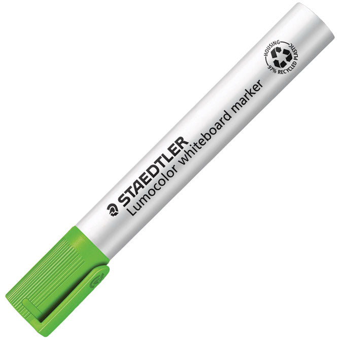 MARKER ZA BIJELU PLOČU 2MM RECIKLIRANI LUMOCOLOR STAEDTLER 351-53 SVIJETLO ZELENI
