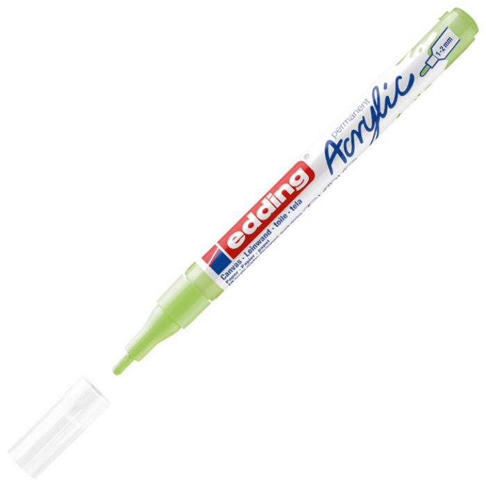 MARKER AKRILNI 1-2 MM EDDING 5300917 PASTEL ZELENI