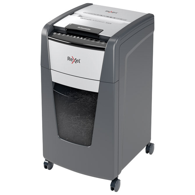 UNIŠTAVAČ DOKUMENTACIJE 300 (RUČNO 10) LISTOVA CROSSCUT OPTIMUM AUTO FEED PLUS  300X REXEL 2020300XEU