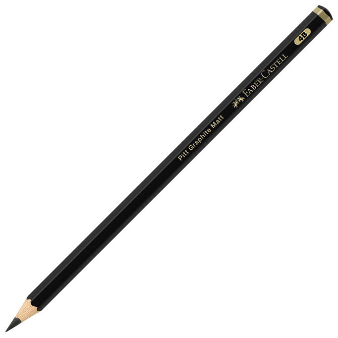 SVINČNIK GRAFITNI 4B PITT GRAPHITE MATT FABER-CASTELL 115204