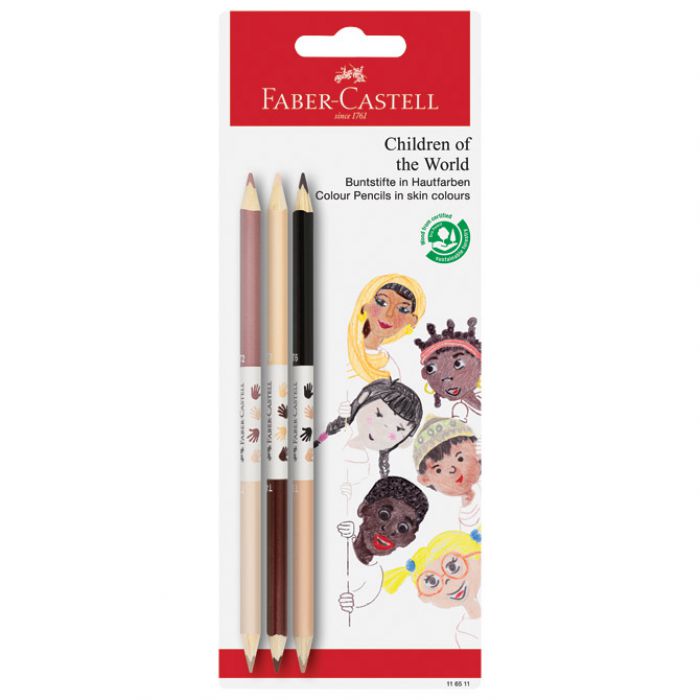 BOJE DRVENE   6BOJA TROKUTASTE OBOSTRANE PK3 FABER-CASTELL 116511 BLISTER * DO ISTEKA ZALIHA