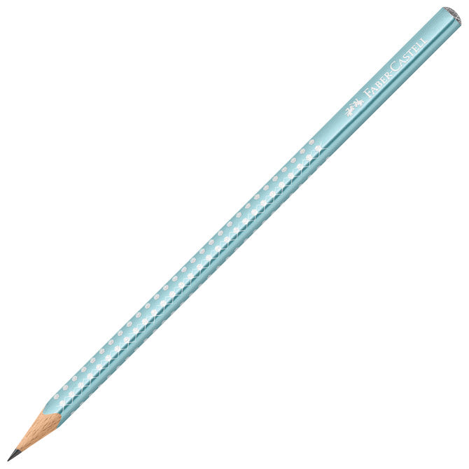 Svinčnik grafiten B Sparkle Faber Castell 118262 kovinski turkizen