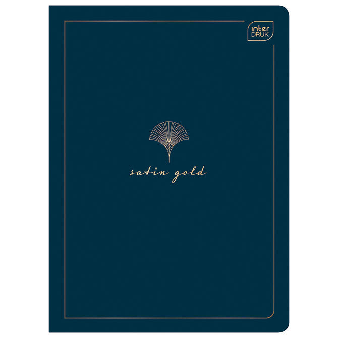 TEKA MEKI UVEZ A5 KARO 60L 70G METALLIC SATIN GOLD INTERDRUK