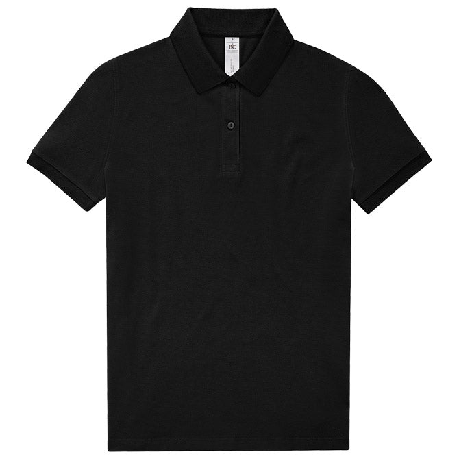 KRATKA ROKAVICA B&C MYPOLO180 ŽENSKA 180G ČRNA XL