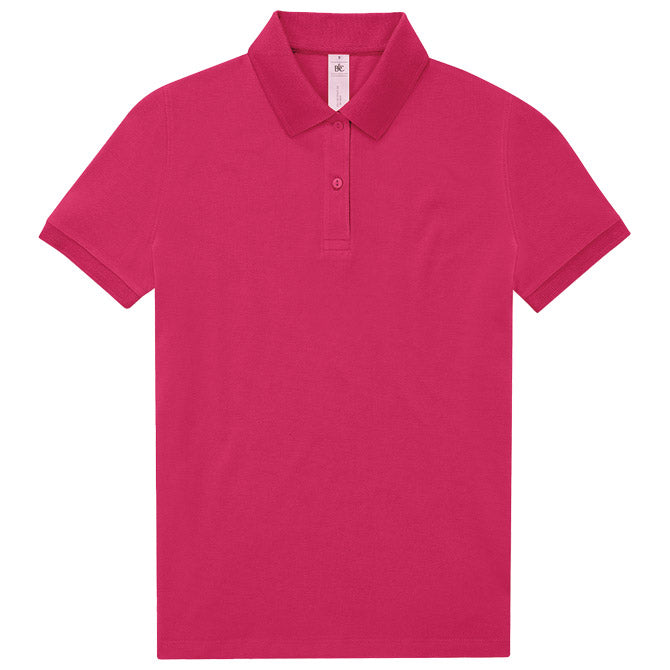 MAJICA KRATKI RUKAVI B&C MYPOLO180 WOMEN 180G ROZA XS