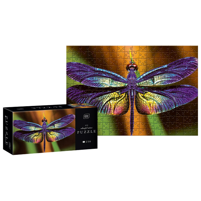 PUZZLE 250 KOM COLORFUL NATURE 3 DRAGONFLY INTERDRUK