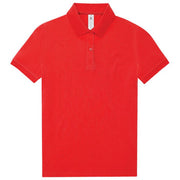 MAJICA KRATKI RUKAVI B&C MYPOLO180 WOMEN 180G CRVENA XL