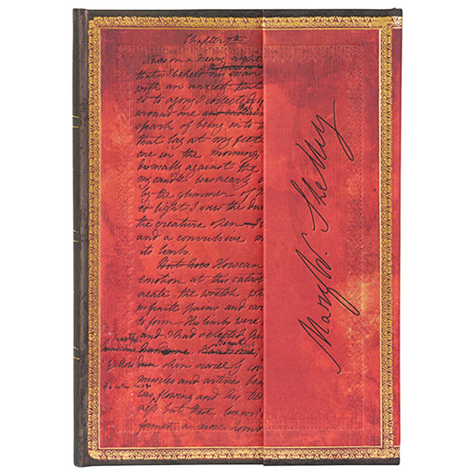 NOTES 12,5X18CM-MIDI CRTE  72L MAGNET MARY SHELLEY, FRANKENSTEIN PAPERBLANKS PB9596-5