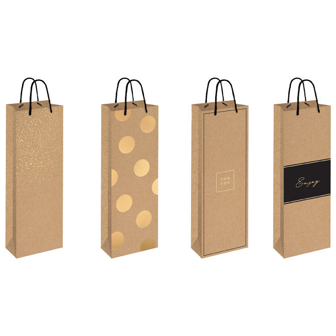 VREĆICE UKRASNE-BOCA 13X36X8CM KRAFT INTERDRUK SORT