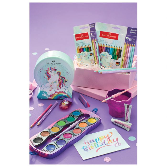 BOJE DRVENE  10BOJA JUMBO GRIP UNICORN FABER CASTELL 110923 BLISTER