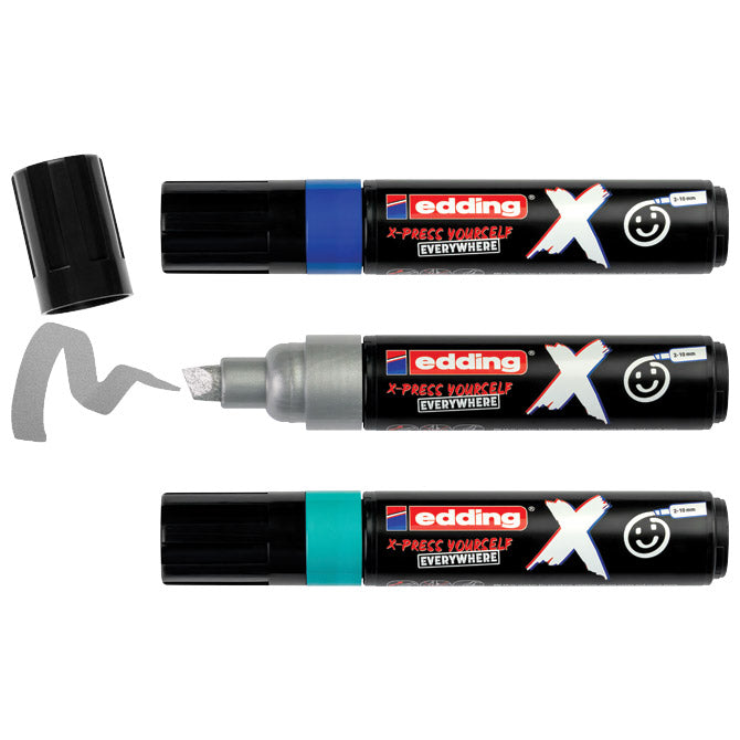 SET X MARKER 2-10 MM OCEAN PK3 EDDING 6900
