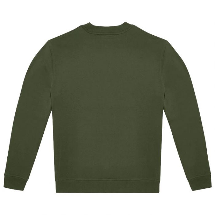 MAJICA DUGI RUKAVI B&C ID.332 CREW 280G MASLINASTO ZELENA XL