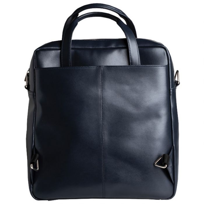 TORBA POSLOVNA KOŽNA ŽENSKA EXACTIVE EXACOMPTA 17237 TAMNOPLAVA