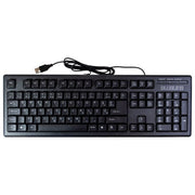 TIPKOVNICA USB K-2 BLUELINE CRNA