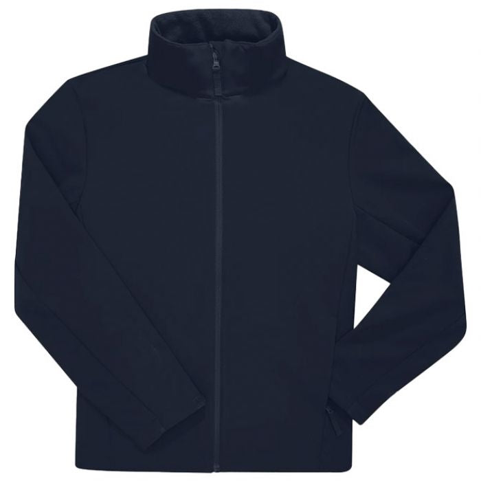 JAKNA ZIP UNISEX B&C RESET 3LR SOFTSHELL TAMNO PLAVA M