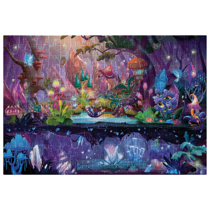 PUZZLE 500 KOM METALLIC FANTASY "MAGIC FOREST" INTERDRUK
