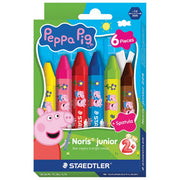 BOJE VOŠTANE 6BOJA JUMBO NORIS JUNIOR PEPPA PIG STAEDTLER 224 C6 L1