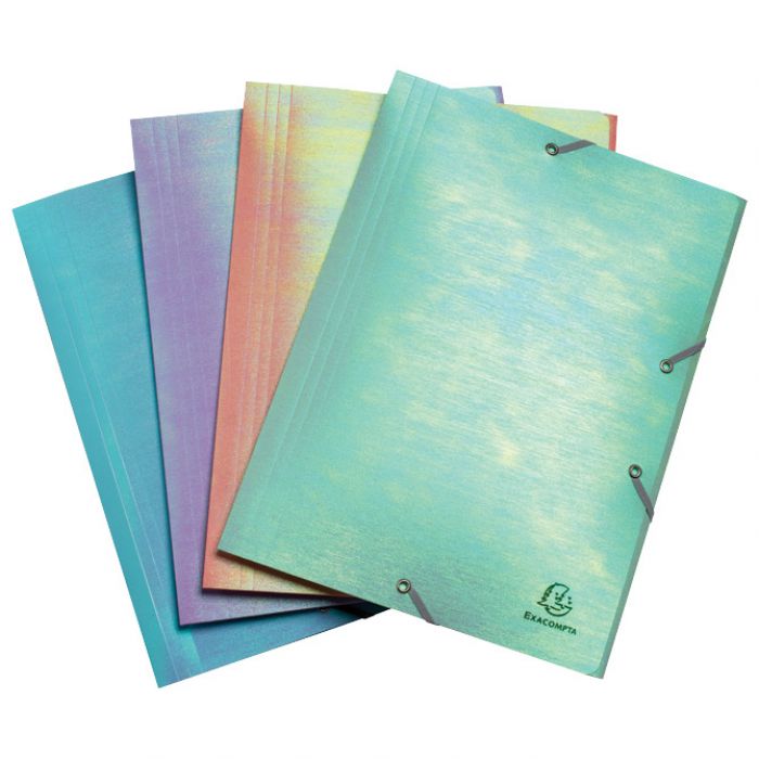 FASCIKL KLAPNA S GUMICOM PP A4 CANDY TIDY EXACOMPTA 55130E HOLOGRAFIK