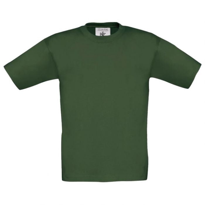 MAJICA KRATKI RUKAVI B&C #E150 KIDS TAMNOZELENA 7/8