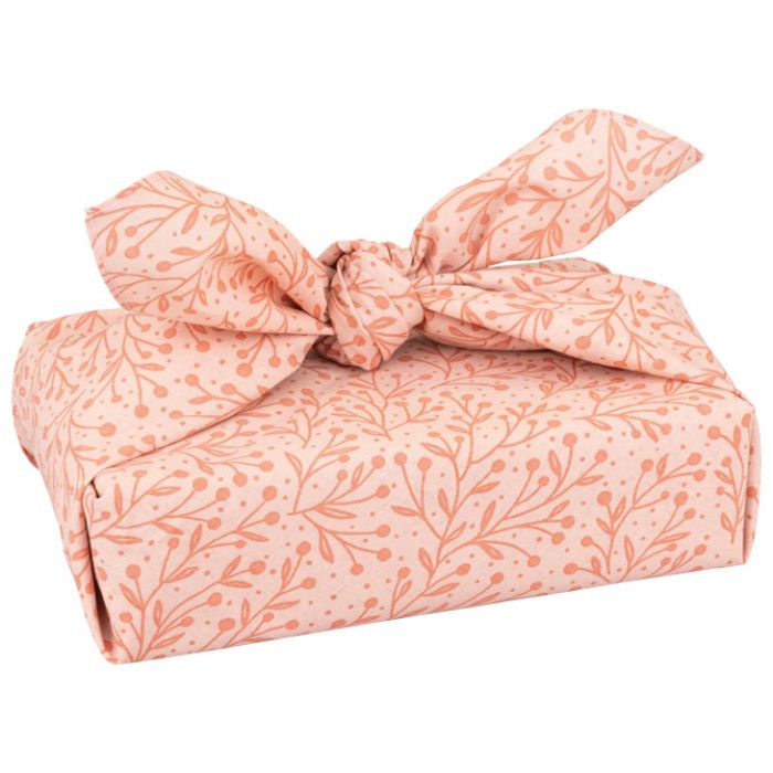 TKANINA UKRASNA ZA OMATANJE 80X80CM STEWO 5536 27 ROZA BLISTER