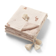 BabyOno Muslim pamučna dekica 75x100 cm, bež