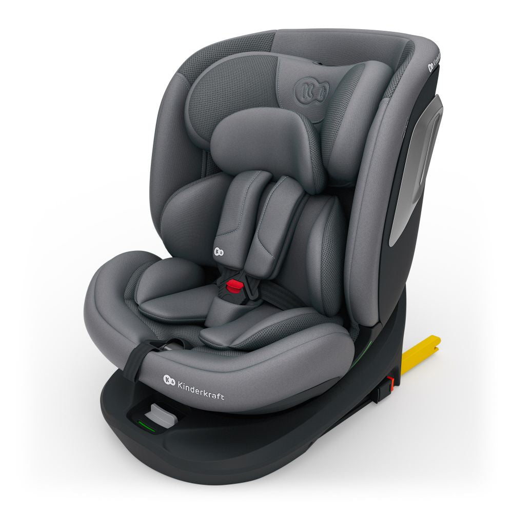 Kinderkraft I-GROW 2 PLUS i-Size autosjedalica 0-36 kg (40-150 cm) 360, siva