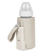 Lionelo Thermup Go Plus električni prijenosni grijač bočica - TERMOSICA s baterijom, Beige Calm